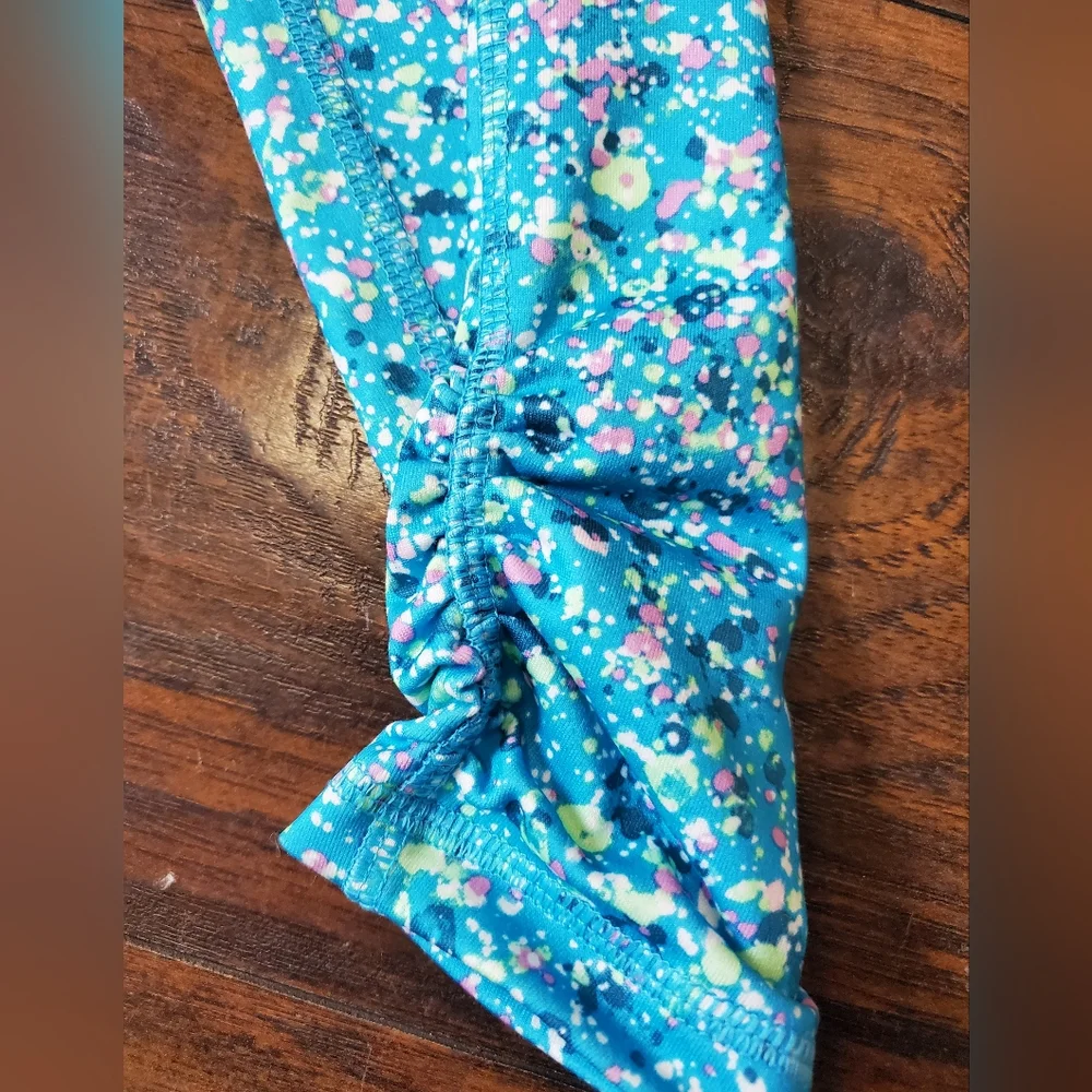 🌻 3/$20 Deal!! 🆕️ NWT Kohl's Kids Leggings - Blue with Multicolor Speckles
